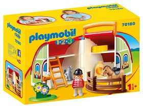 Bild på Playmobil 1.2.3 70180 Min gård att ta med