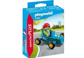 Bild på Playmobil 5382 - Pojke med gokart