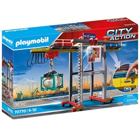 Bild på Playmobil City Action 70770 Lastkran med Container