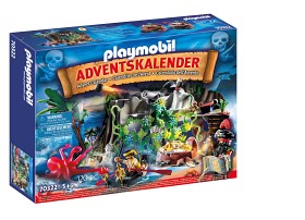 Bild på Playmobil Adventskalender Pirathålan 70322