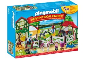 Bild på Playmobil Christmas Ridanläggning Adventskalender 9262