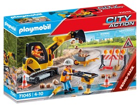 Bild på Playmobil City Action 71045 Vägbygge