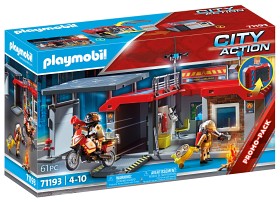 Bild på Playmobil City Action 71193 Bärbar brandstation
