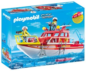 Bild på Playmobil City Action - Brandräddningsbåt