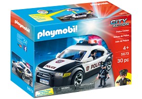 Bild på Playmobil City Action 5673 Polisbil med ljus
