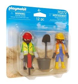 Bild på Playmobil City Action 70272 Två byggarbetare