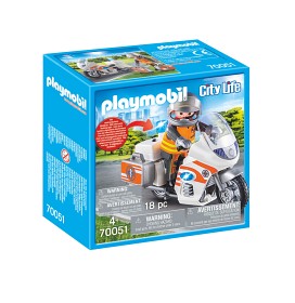 Bild på Playmobil City Life - Ambulansmotorcykel