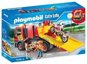 Bild på Playmobil City Life Bärgningsbil med motorcykel