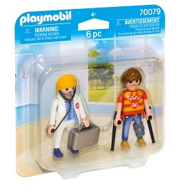 Bild på Playmobil City Life Läkare och patient