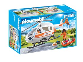 Bild på Playmobil City Life 70048 Räddningshelikopter