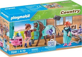 Bild på Playmobil Country 71241 Veterinär för hästar