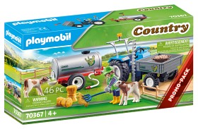 Bild på Playmobil Country Transporttraktor med vattentank 70367