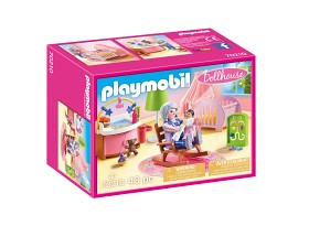 Bild på Playmobil Dollhouse 70210 Sovrum för baby