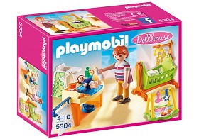 Bild på Playmobil Dollhouse Barnkammare med vagga