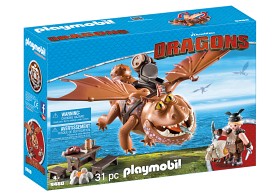 Bild på Playmobil Dragons - Fiskfot och Tjockvald 9460