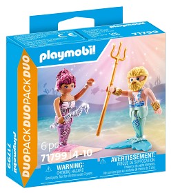 Bild på Playmobil DuoPack 71799 Sjöjungfru och Triton