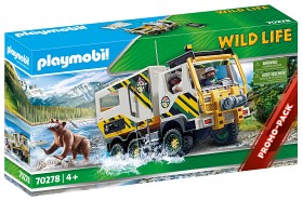 Bild på Playmobil Wild Life Expeditionslastbil 70278