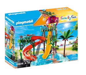 Bild på Playmobil Family Fun 70609 Aqua Park med rutschkanor
