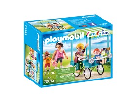 Bild på Playmobil Family Fun  - Familjecykel