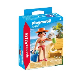 Bild på Playmobil Family Fun - Semesterfirare med solstol 70300