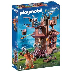 Bild på Playmobil Knights - Dvärgfästning på hjul 9340