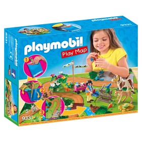 Bild på Playmobil Play Maps - Ponnyutflykt 9331