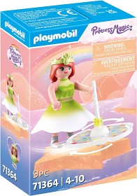 Bild på Playmobil Princess Magic 71364 Himmelsk regnbågssnurra med prinsessa