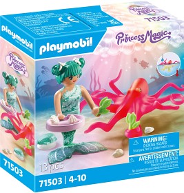 Bild på Playmobil Princess Magic 71503 Sjöjungfru med färgskiftande bläckfisk