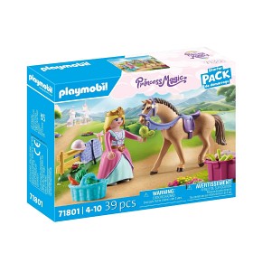 Bild på Playmobil Princess Magic 71801 Startpaket Prinsessa med häst
