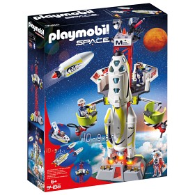 Bild på Playmobil Space Marsraket med avfyrningsplats 9488