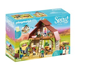 Bild på Playmobil Spirit 70118 Ladugård med Lucky Pru och Abigail