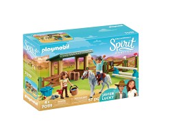 Bild på Playmobil Spirit - Ridarena med Lucky och Javier