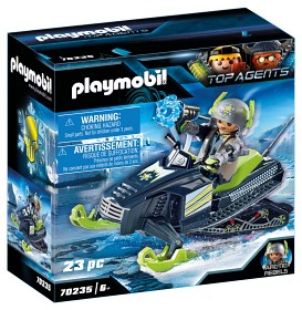 Bild på Playmobil Top Agents Arctic Rebels snöskoter 70235