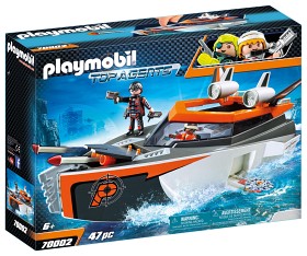 Bild på Playmobil Top Agents - SPY TEAM Turbobåt