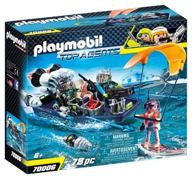 Bild på Playmobil Top Agents - TEAM S.H.A.R.K. Harpunfartyg