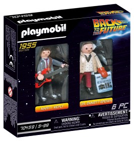 Bild på Playmobil TV Classics 70459 Back to the Future Marty McFly & Dr. Emmett Brown