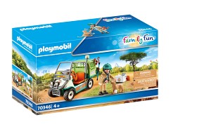 Bild på Playmobil Zoo Zooveterinär med fordon 70346