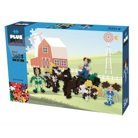 Bild på Plus Plus Basic 3D Byggsats 360-bitar (Häst och vagn) 