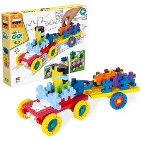 Bild på Plus Plus BIG Make & Go! 3D Byggsats 70-bitar 
