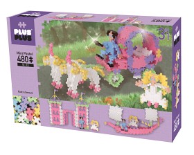 Bild på Plus Plus 3D Byggsats 480-bitar (3-i-ett prinsessa)