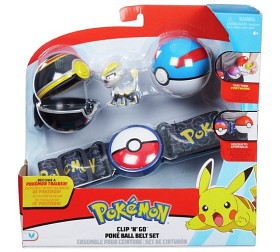 Bild på Pokémon, Clip ´N Go Belt Set - Great Luxury Ball Jangmo-O