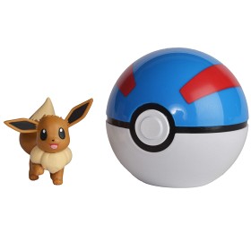 Bild på Pokémon Clip ´N Go Eevee & Great Ball