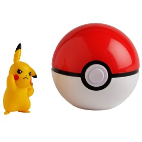 Bild på Pokémon, Clip ´N Go - Pikachu & Poke Ball