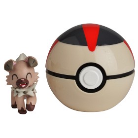 Bild på Pokémon, Clip ´N Go - Rockruff & Timer Ball