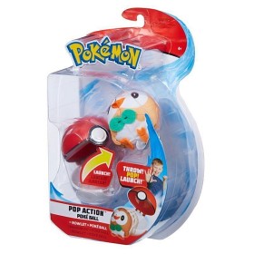 Bild på Pokémon, Toss ´N Pop - Rowlet & Poke Ball