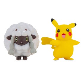 Bild på Pokémon Battlefigurer 2-Pack (Pikachu & Wooloo)