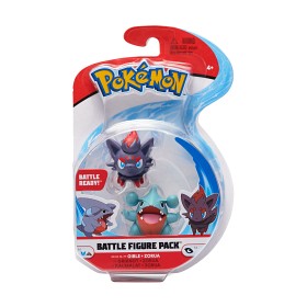Bild på Pokémon Battlefigur 2-Pack (Gible & Zorua)