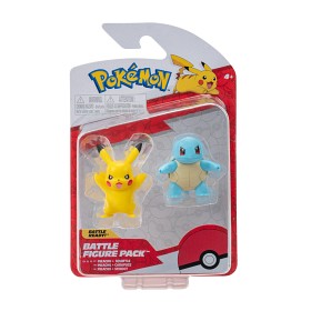 Bild på Pokémon Battlefigurer 2-pack (Pikachu & Squirtle)