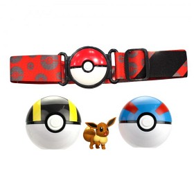 Bild på Pokémon Clip ´N Go Belt Eevee #1 Great Ball and Ultra Ball