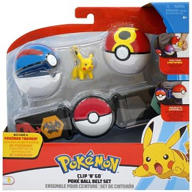 Bild på Pokemon Clip 'N Go Belt Set Pikachu #1 Great Ball Repeat Ball